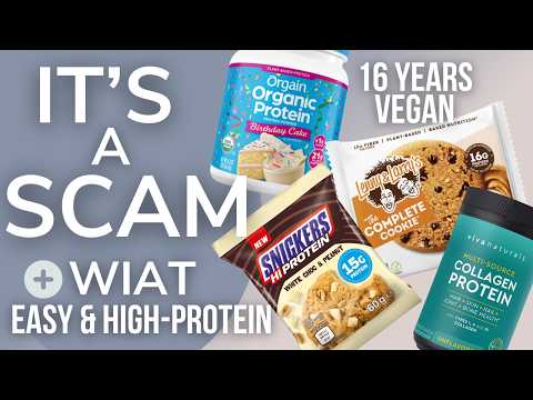 16 Years Vegan WITHOUT Protein Powders + WIAT (111g from whole foods)