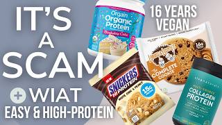 16 Years Vegan WITHOUT Protein Powders + WIAT (111g from whole foods)