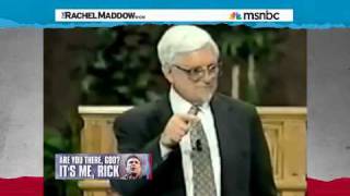 Rachel Maddow  Dangers of sex with demons highlighted by Perry prayer participant