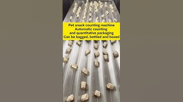Pet snack counting machine #automaticcountingpackingmachine #automaticapackage