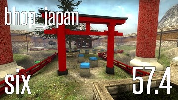 CS:GO - bhop_japan in 57.4 by six