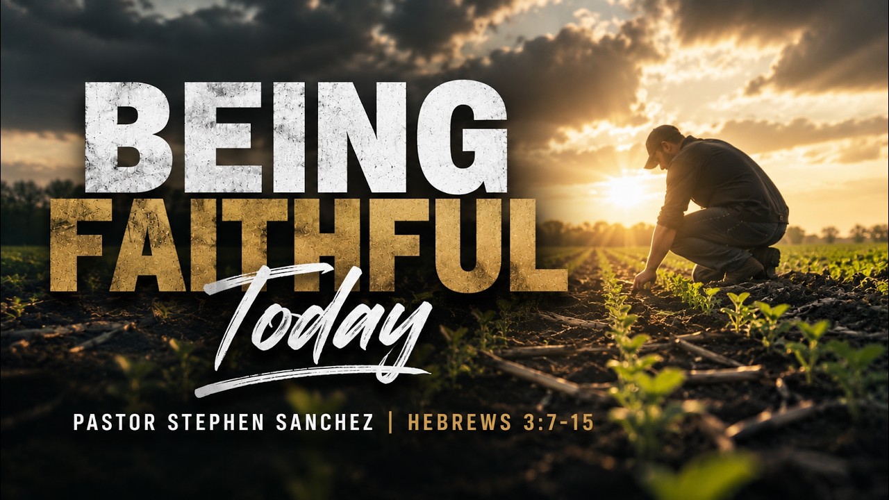 Sunday AM | Being Faithful Today | Revival with Pastor Steven Sanchez | 6.7.26
