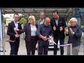 Inauguration des ombrières de Bagnols-sur-Cèze - Occitanie