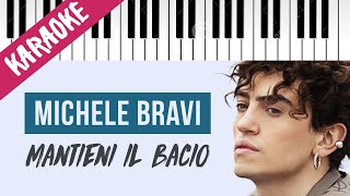 Michele Bravi | Mantieni Il Bacio // Piano Karaoke con Testo Resimi