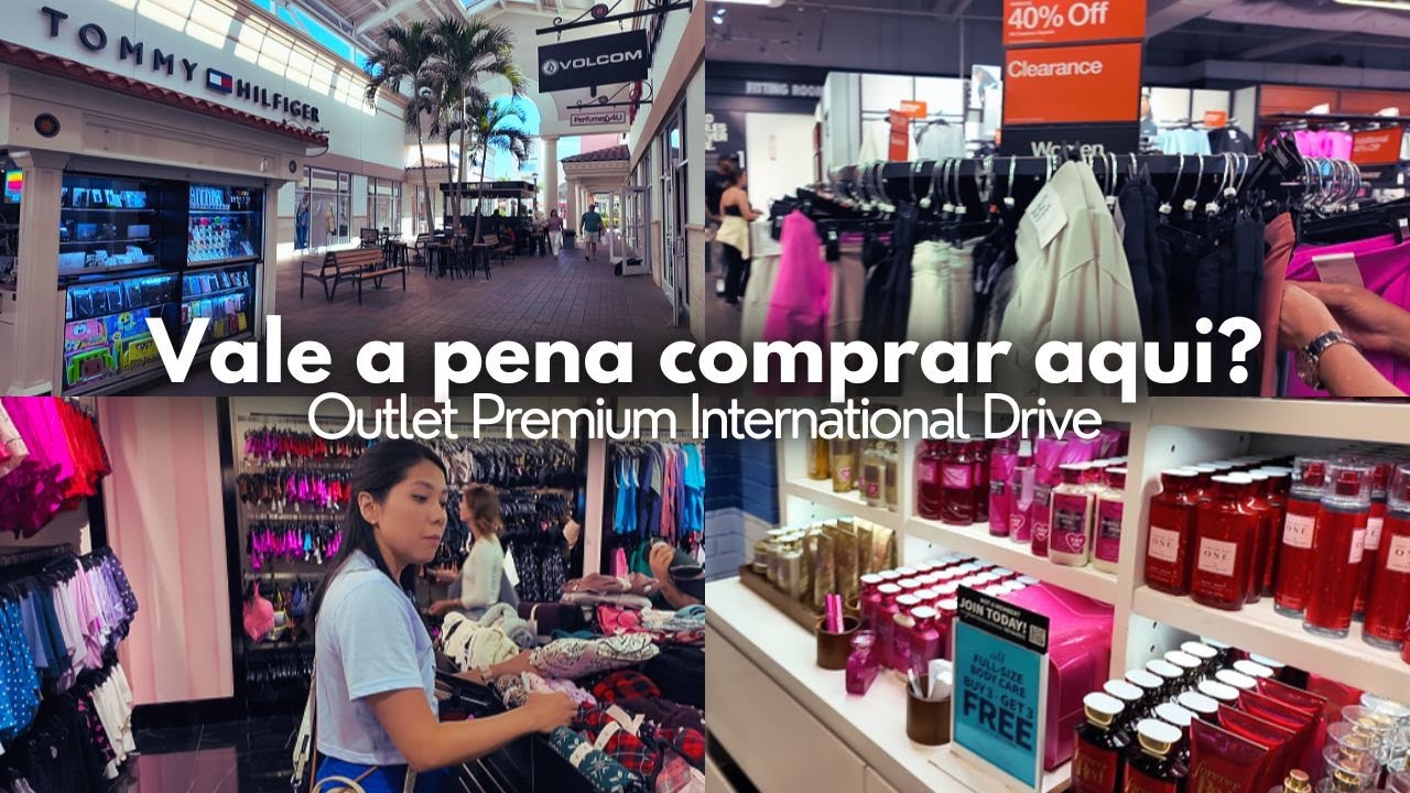 Compras no Outlet da International Drive | Disney store, Nike, Vans e mais!