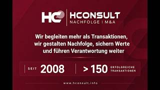 Die Unternehmensnachfolge meistern - mit Hconsult Die Unternehmensnachfolge meistern - mit Hconsult