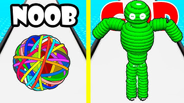 HACKER vs GOD - Rope-Man Run (Max Level Run Man)