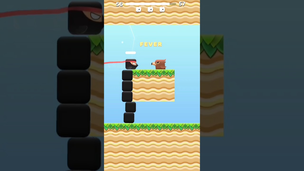 Square bird gameplay level 55 