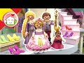 Playmobil en español Rapunzel, Cenicienta, Ariel - La familia Hauser en el castillo de cuento