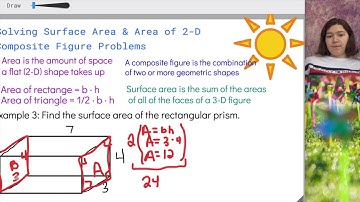 Surface Area & Area of Composite Figures