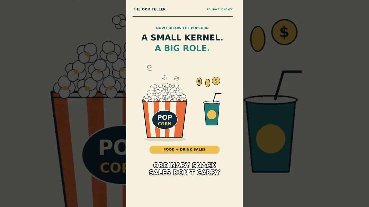 Why Your Popcorn Matters More Than Your Movie Ticket