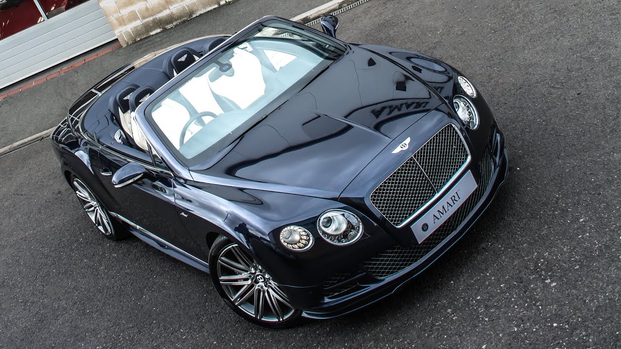 bentley continental gtc speed