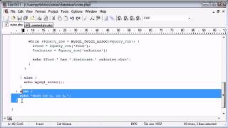 Beginner PHP Tutorial   119   SELECT By Example Part 2
