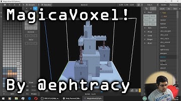 MagicaVoxel, free voxel tool and how to import your models in Unity [Show & Demonstrate ~ 1]
