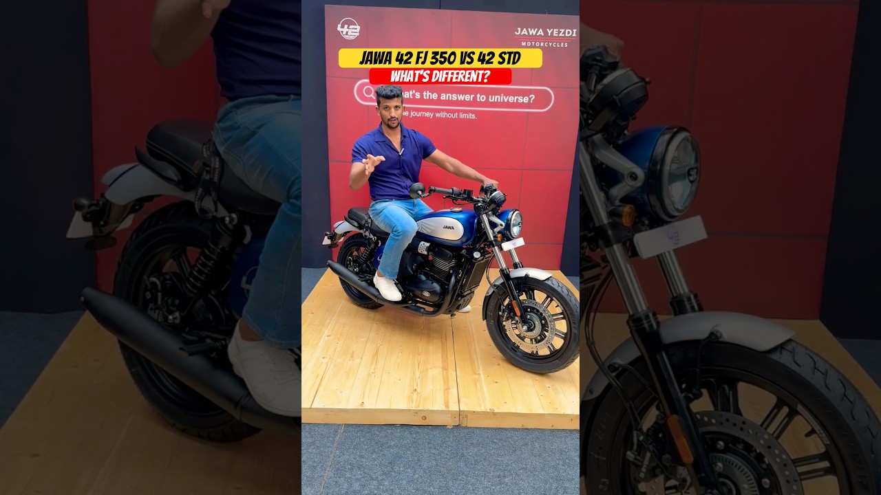 Jawa 42 FJ 350 против Jawa 42 Standard — 5 основных отличий | BikeWale 