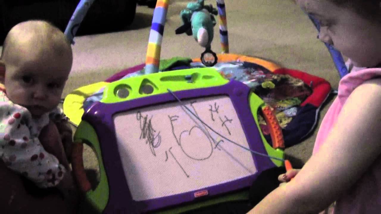 Addi writing letters - YouTube