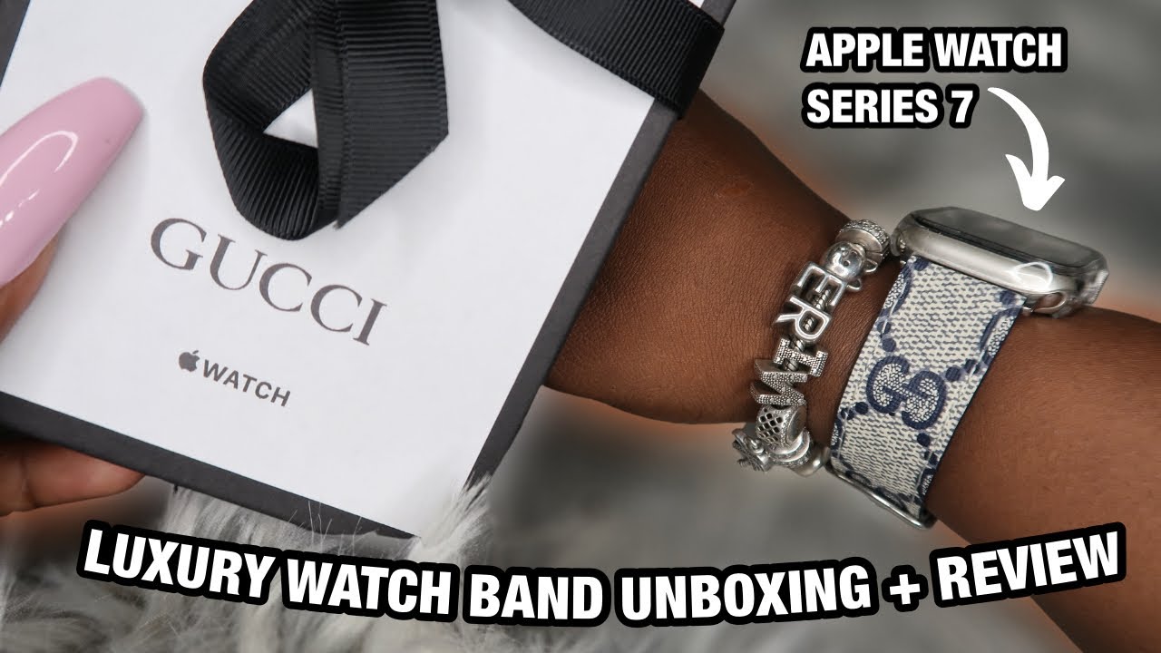 Apple Watch Series 7 Band Unboxing + Review!! ⌚️📦 | BY LUXURY WATCH DESIGNS✨