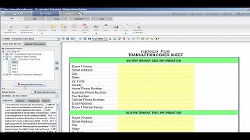 Sending Docs from zipForm 6 to DocuSign