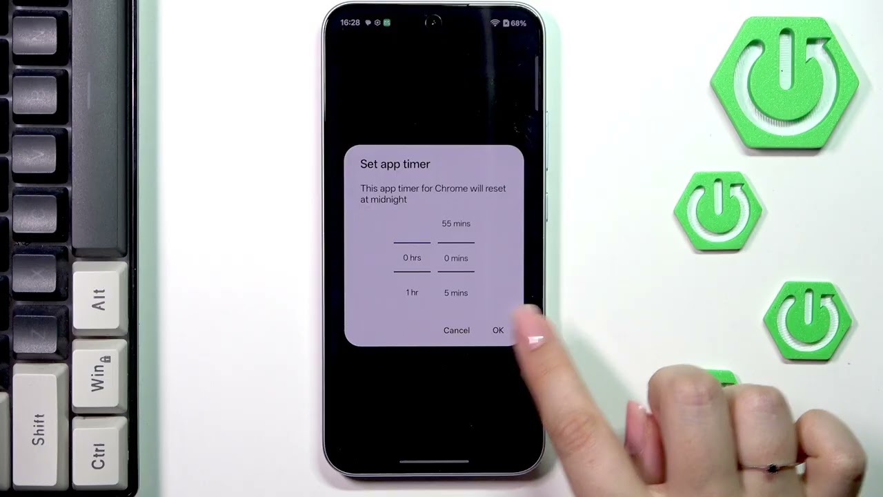 OPPO Reno 14 FS 5G – How to Check Total Screen Time