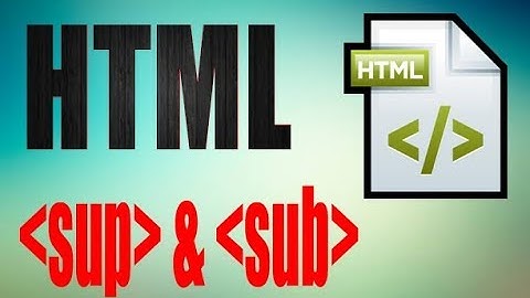 learn html subscript and superscript tag || by s tube