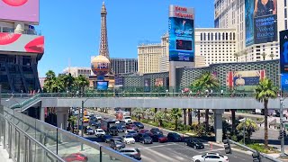 LUXURY RESORTS IN LAS VEGAS | City highlights in 4K (full tour) by Little Happy Travels 271 views 9 months ago 22 minutes