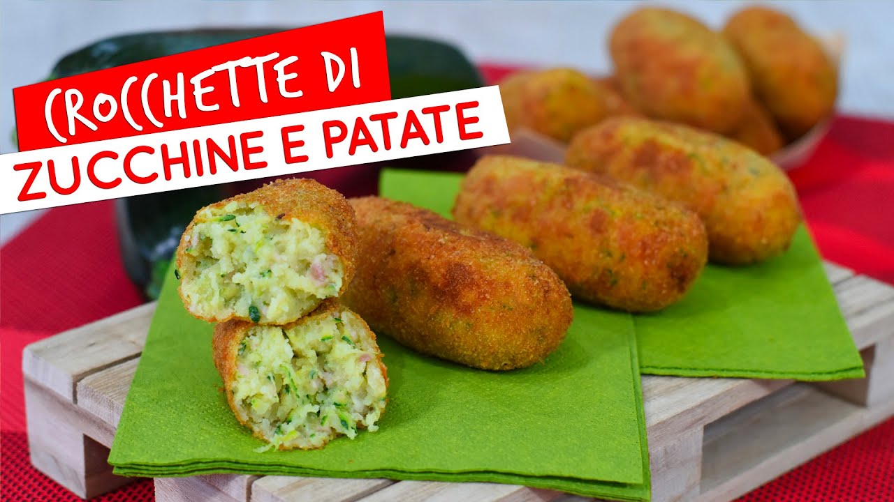 Crocchette di zucchine e patate: ricetta fritta e al forno