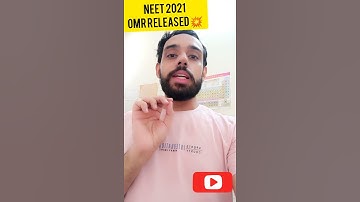 🔥NEET 2021 SCANNED OMR SHEET RELEASED BY NTA 💥 I HOW TO DOWNLOAD OMR SHEET ? #shorts #neet2021