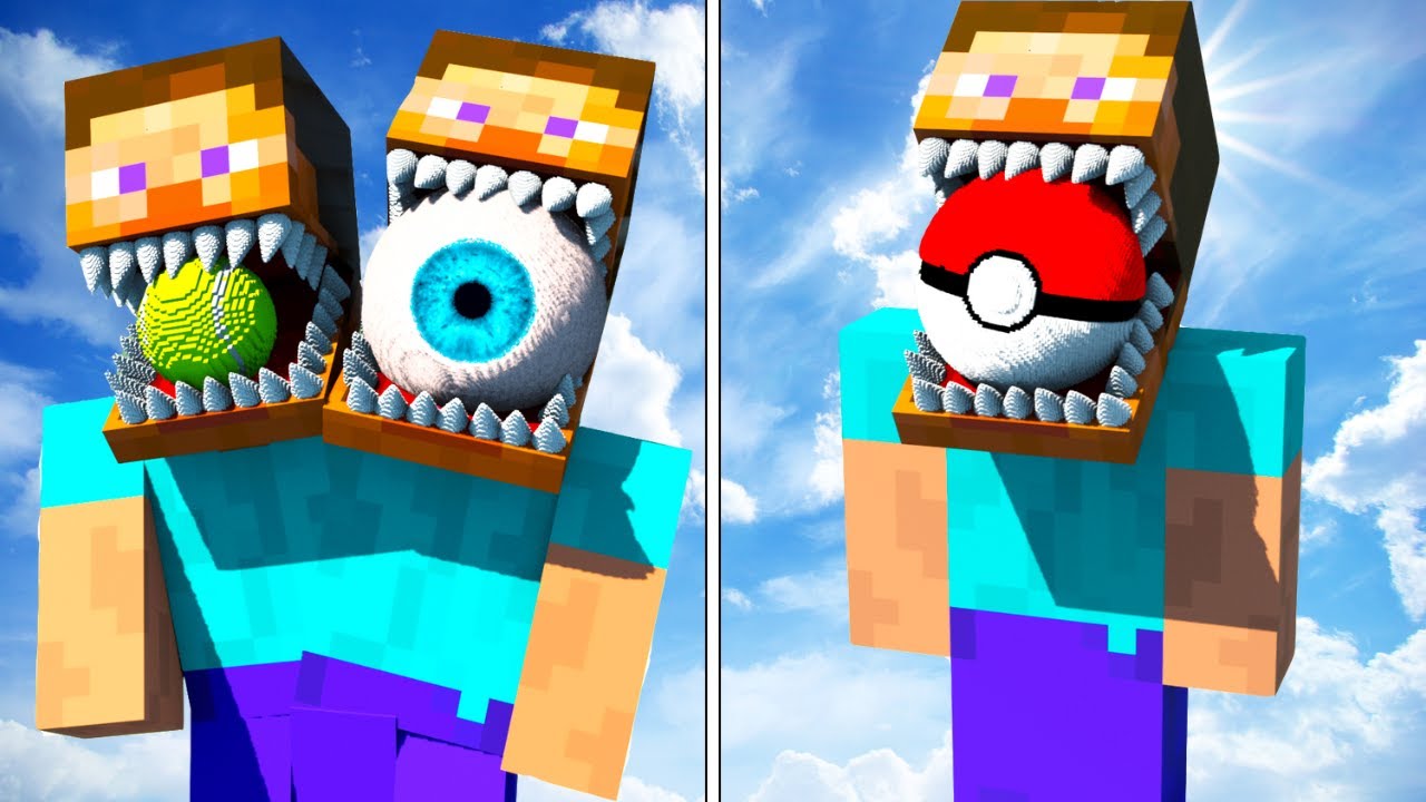 Mini To Big SPORT Balls vs MONSTER STEVE! | Experiments in Teardown