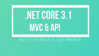 learn easily .net core 3 mvc and api