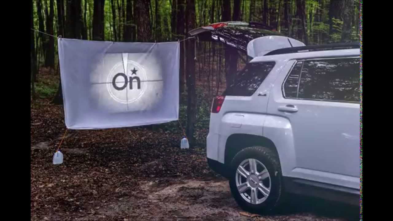 Camping Hack - Outdoor Theater