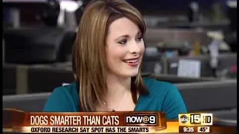 Dogs smarter than cats, study claims