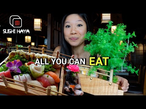 $31 UNLIMITED SUSHI, Ramen, Robata & More at Sushi Haya ALL YOU CAN EAT! | Cypress TX