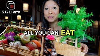 $31 UNLIMITED SUSHI, Ramen, Robata & More at Sushi Haya ALL YOU CAN EAT! | Cypress TX