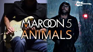 Maroon 5 - Animals - Electric Guitar Cover by Kfir Ochaion chords