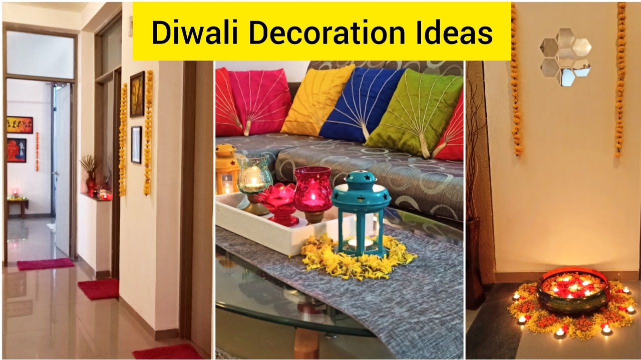 Easy And Simple Diwali Decoration Ideas At Home How To Decorate Home