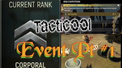 Tacticool - Event part 1