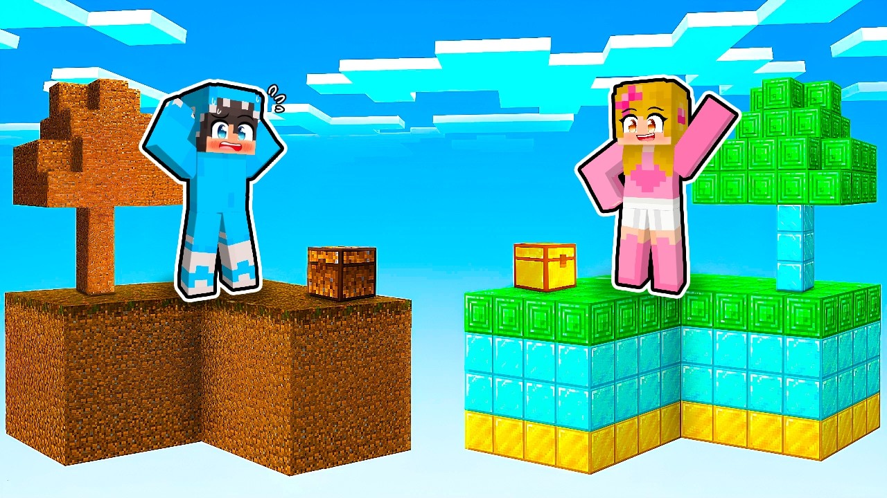 SIROMASNI VS BOGATI CHUNK U MINECRAFTU!