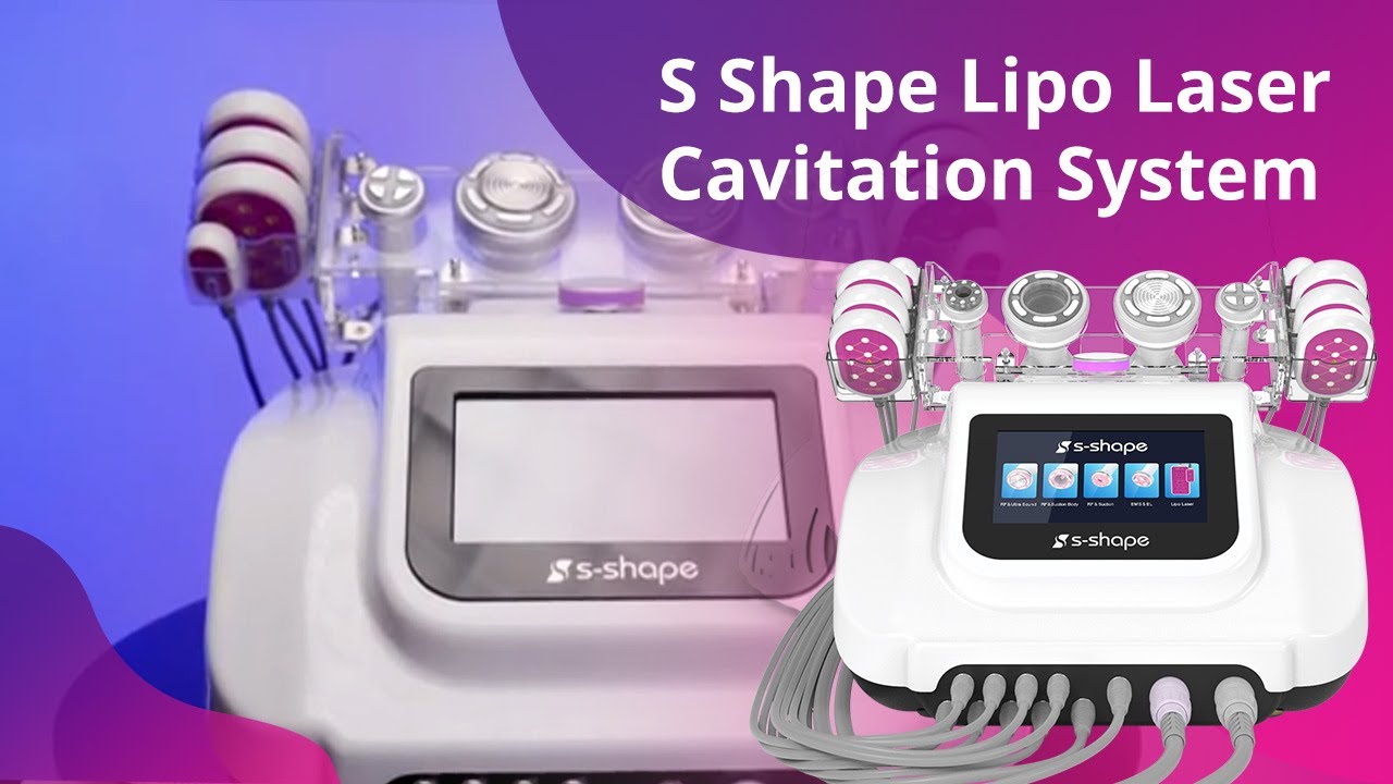 30K Ultrasound RF EMS Multi-Functional Vacuum Body Face Care Lipo Laser Machine