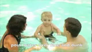 Underwater Baby Pour Water On Face Then Dunk - Learn To Swim With Miss Bea