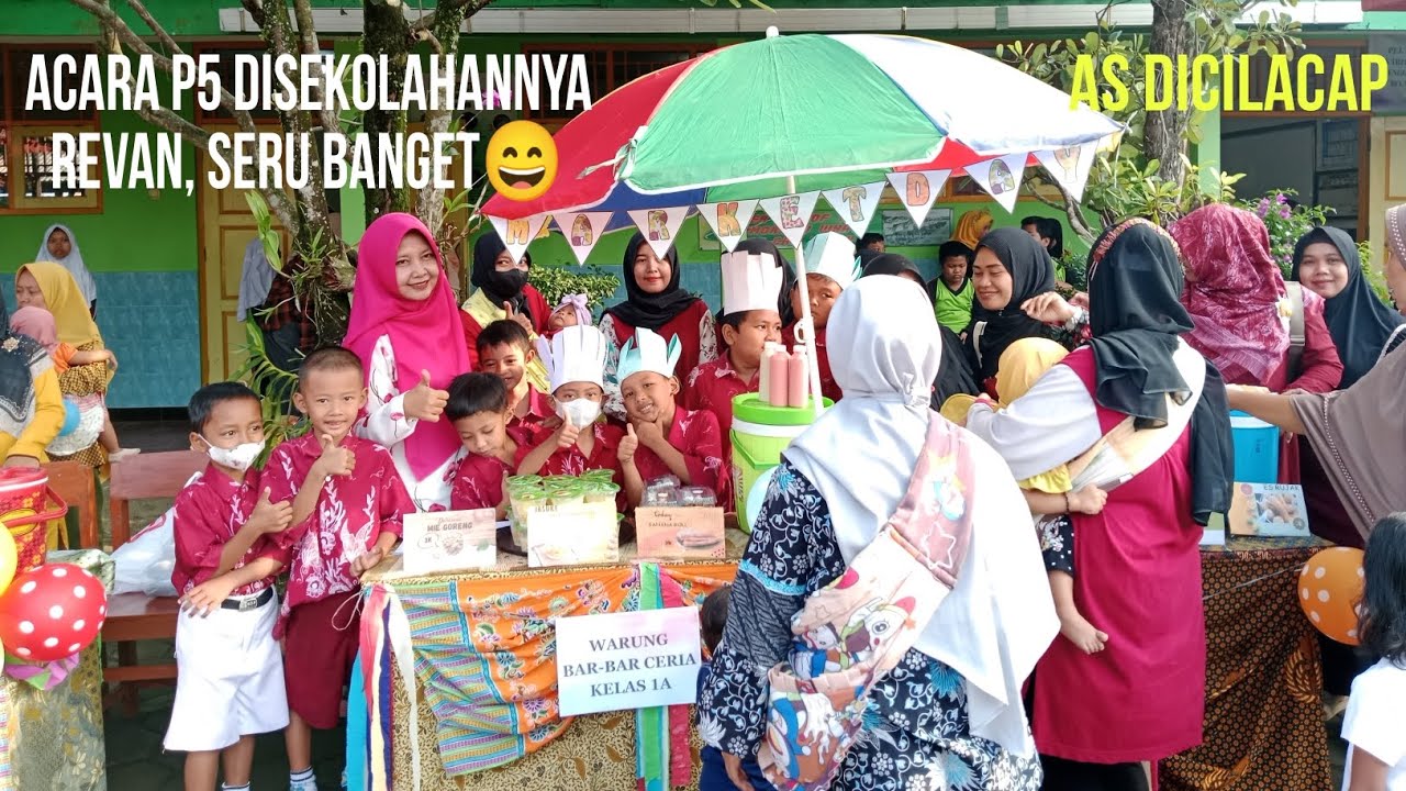Acara p5 di sekolahnya revan, seru banget😃#acara #p5 #sekolah#cilacap ...