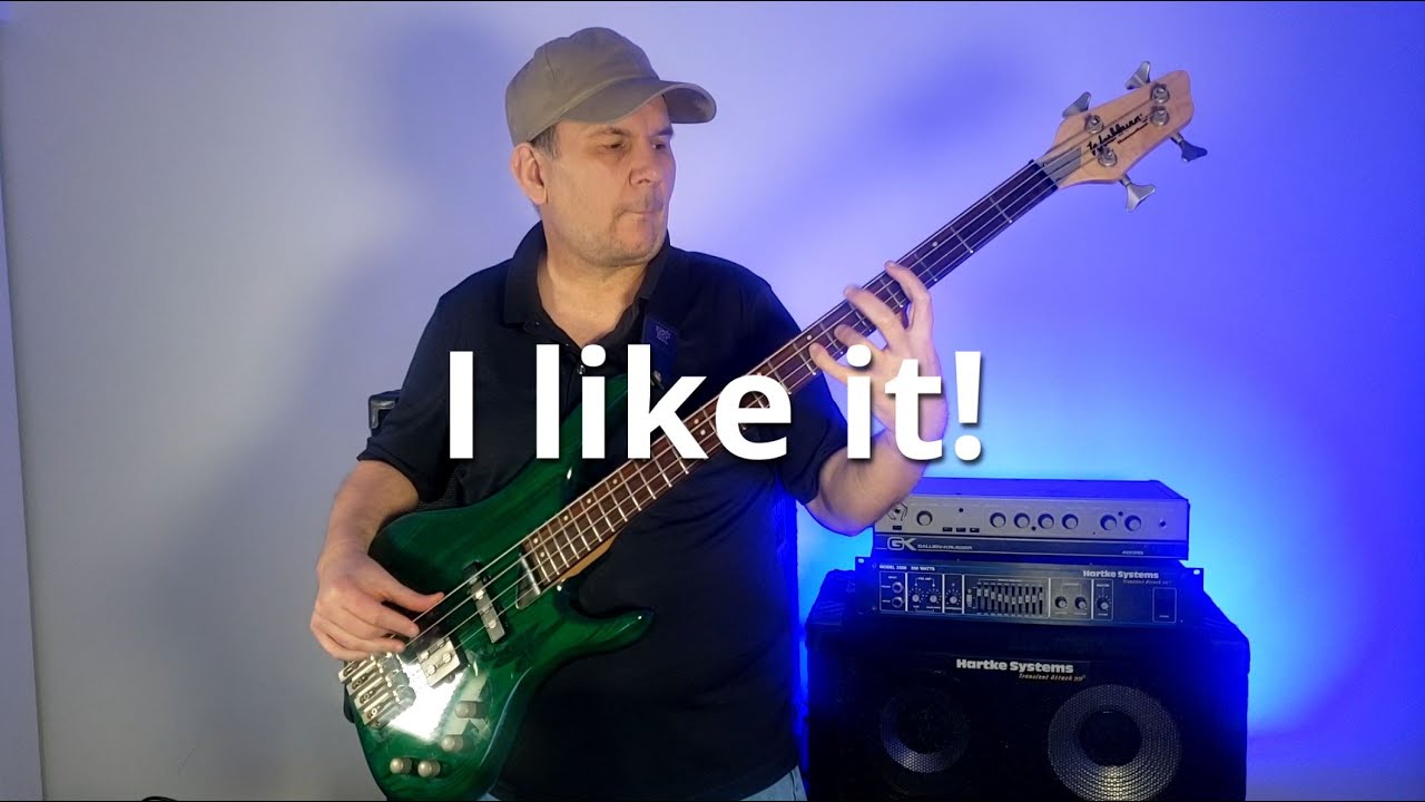 Washburn RB2002 Hammerhead 4 string bass demo and review through Fender Rumble Stage 800