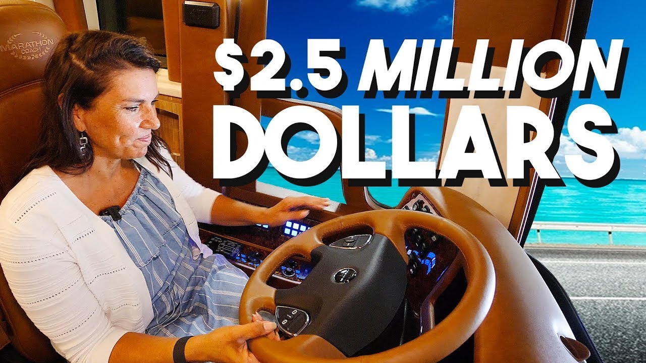 $2.5 Million Dollar RV Tour 💰 Marathon Prevost Conversion