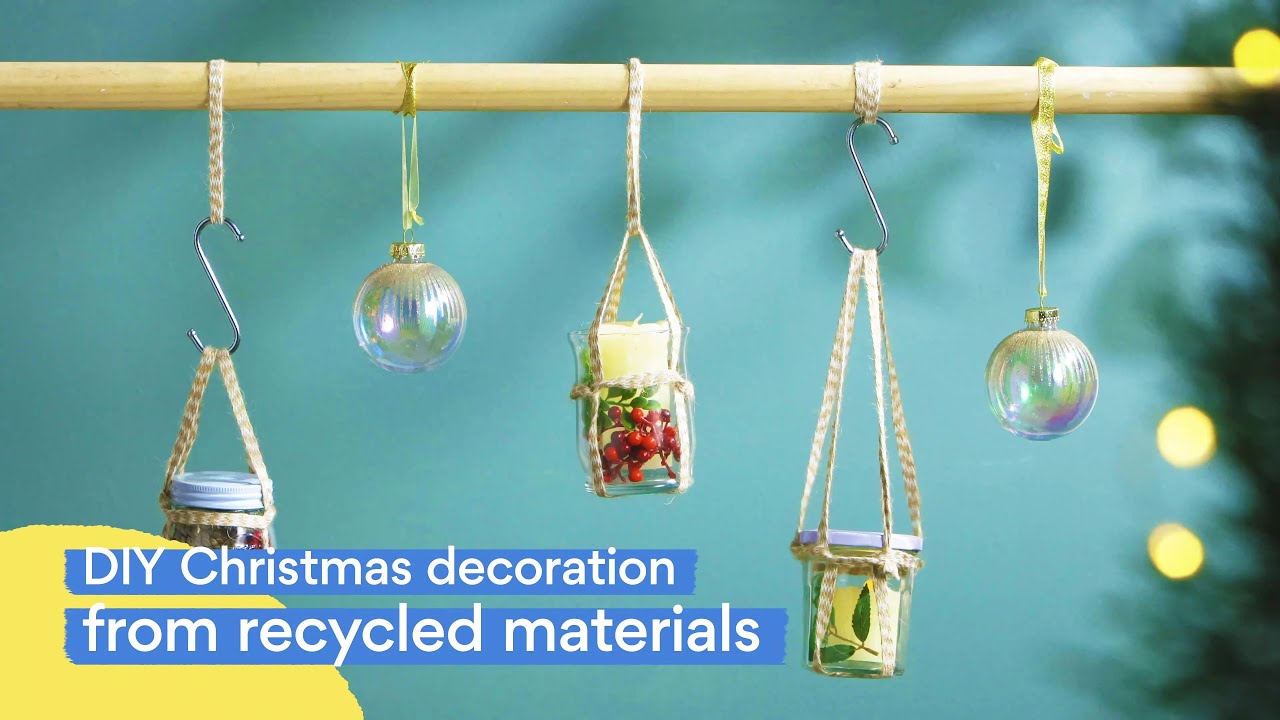 How to Make DIY Eco-Friendly, Homemade Christmas Decorations | Christmas at Briscoes
