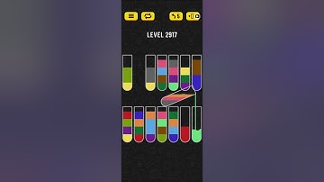 Water sort puzzle level 2917