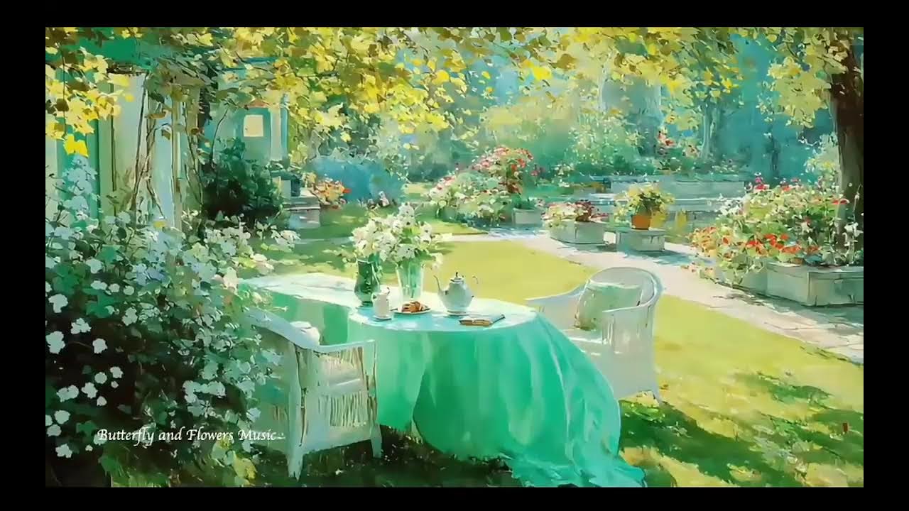 🦋 Butterfly and Flowers Music 🌸 Live Stream