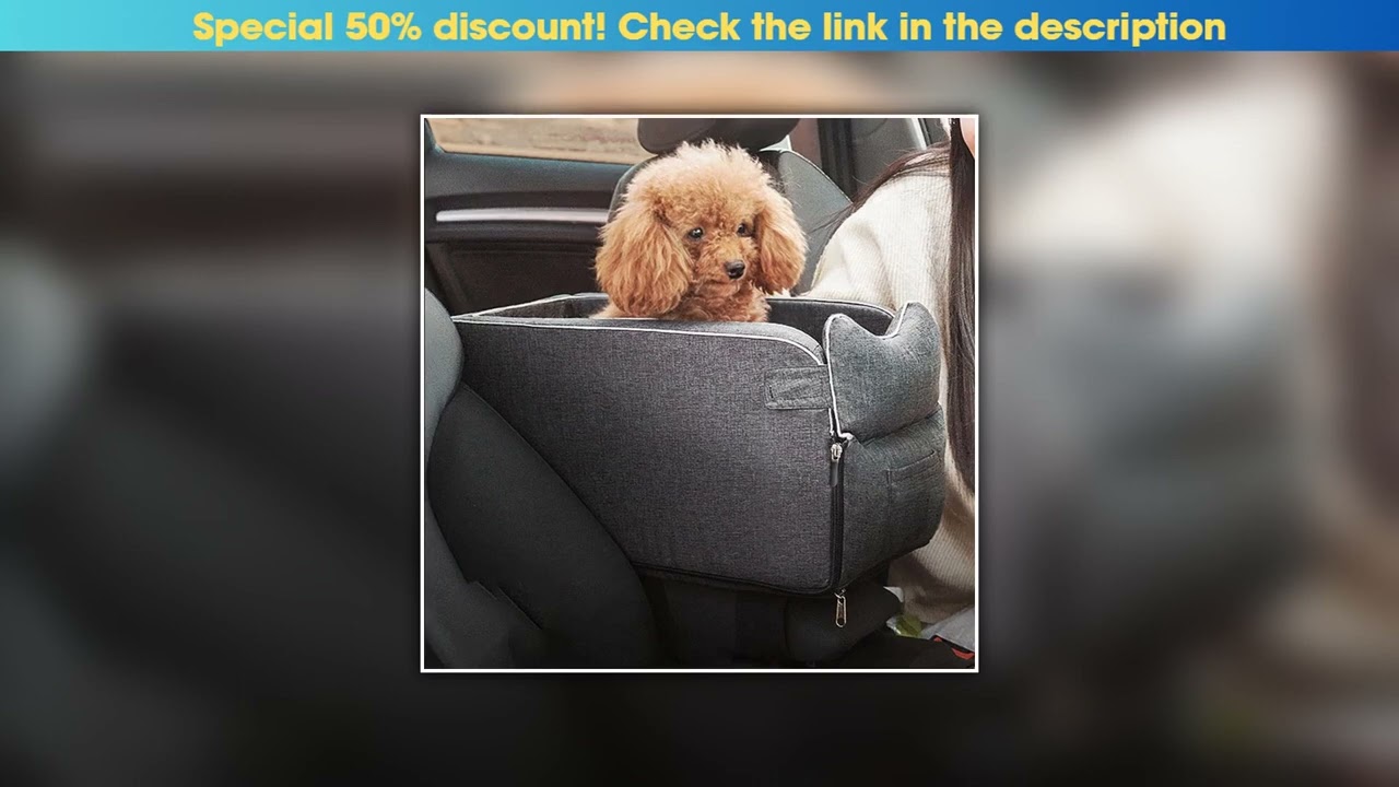 Slide Portable Dog Cat Car Seat Travel Companionship  Safety Pet Car Bed Transport Dog Carrier Prot