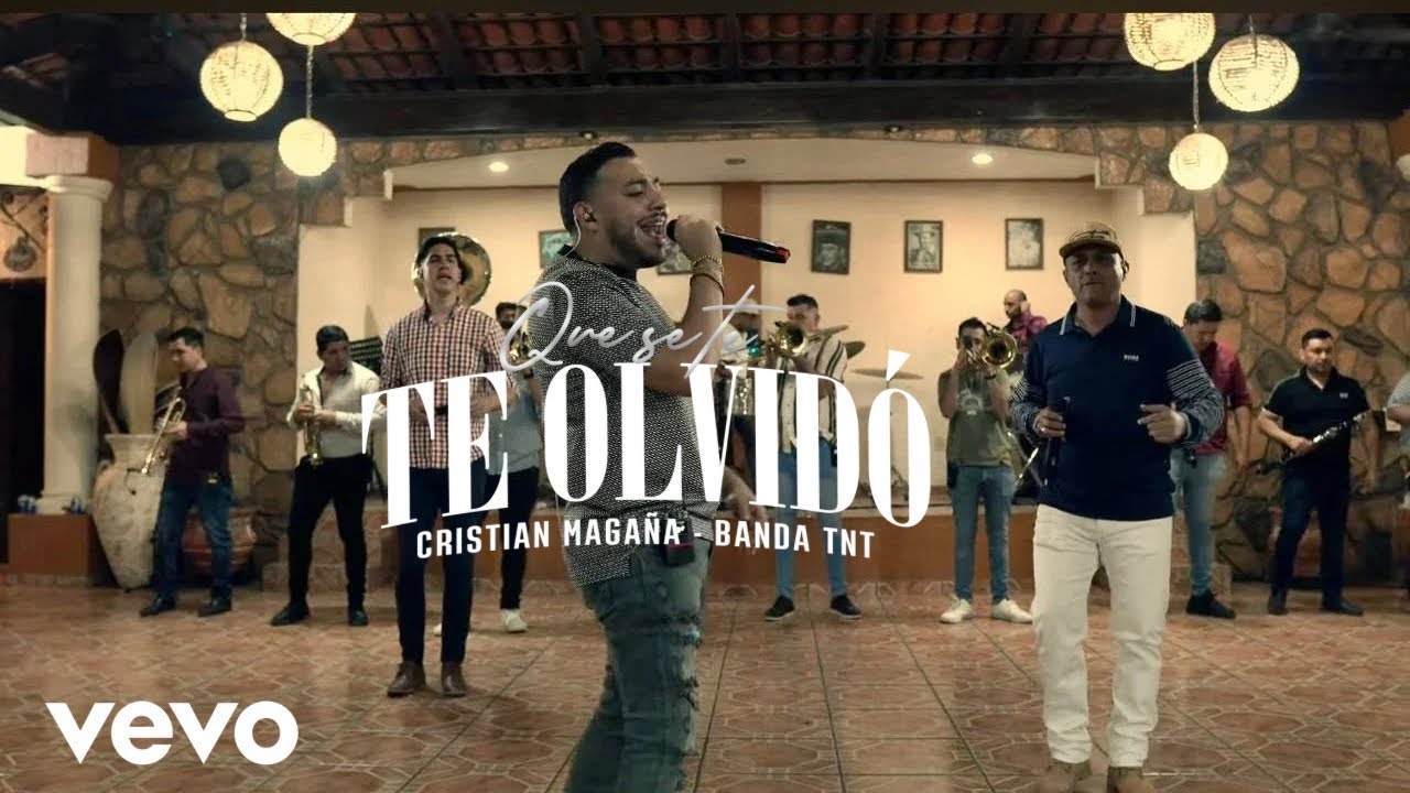 Que Se Te Olvidó - Cristian Magaña & Banda TNT (En Vivo)