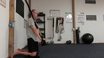 Louisiana Personal Trainer- TRX Kneeling Unilateral Fallout