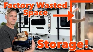 We Find 5 Sq Ft of Storage Behind a Factory Panel!  It's Time For a DIY! by Wines, Pines and Canines 4,909 views 11 months ago 11 minutes, 55 seconds