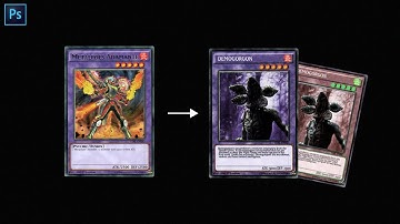 Making A Custom Stranger Things YU-GI-OH Card in Photoshop